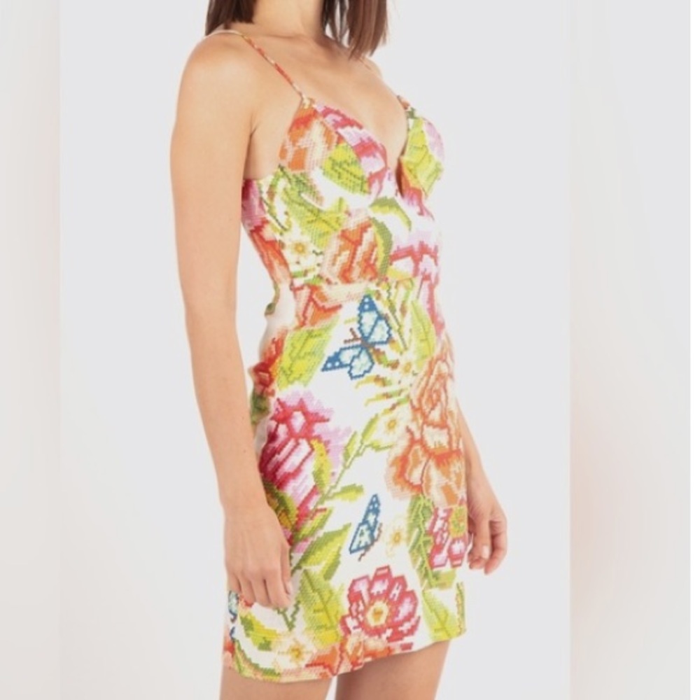 NWT Farm Rio Mini Bustier Dress
